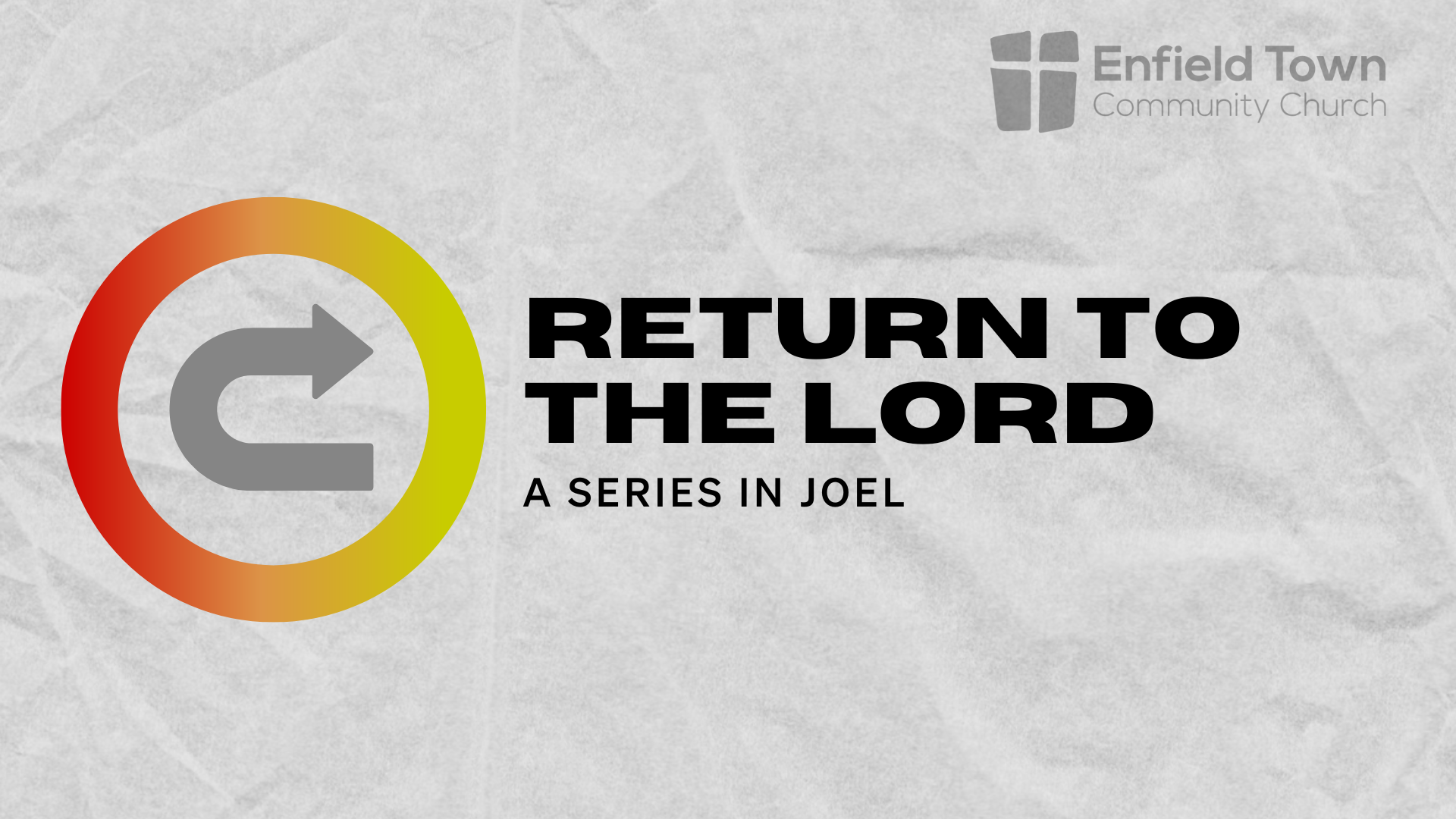 Return to the LORD Banner