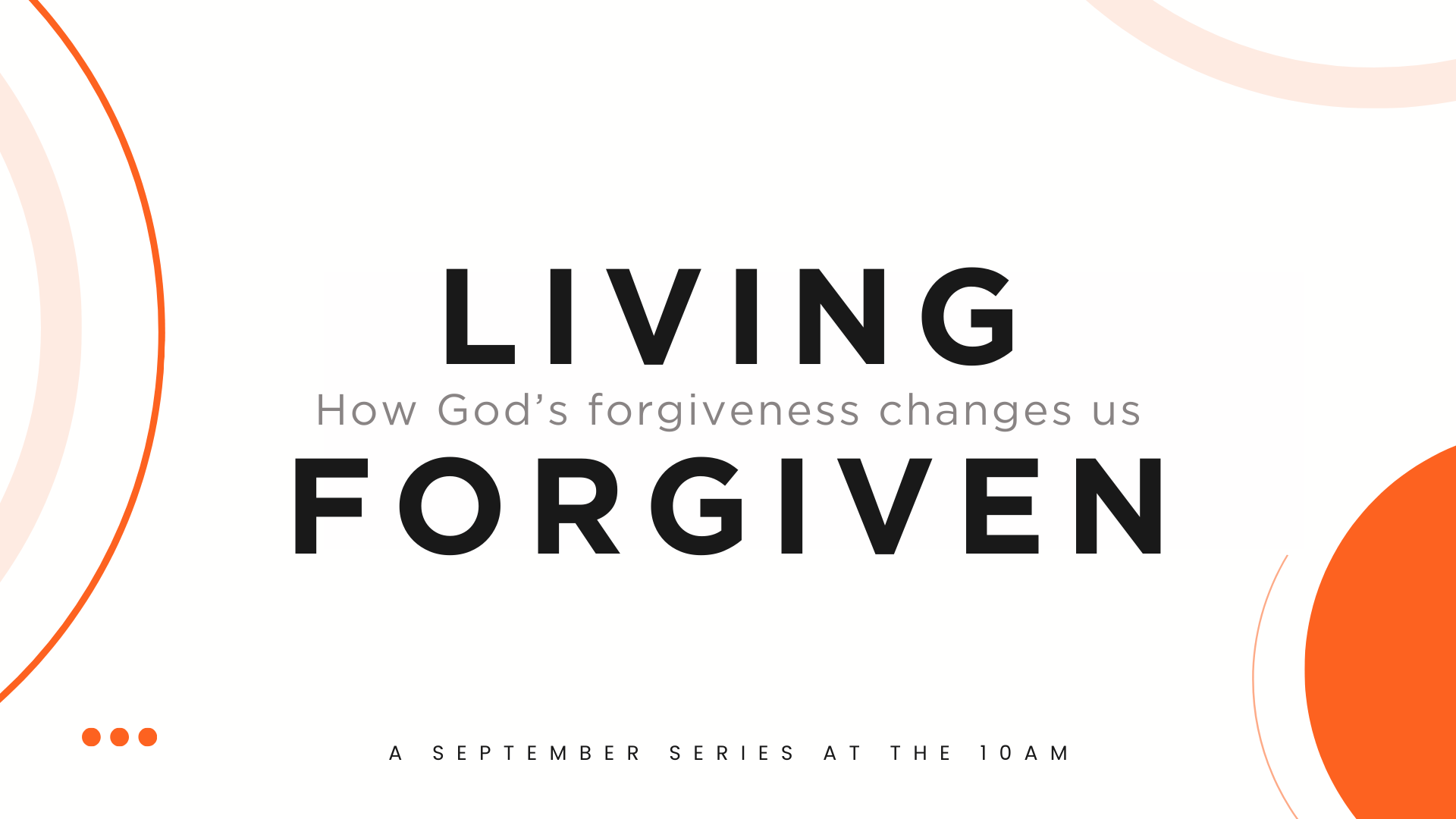 Living Forgiven